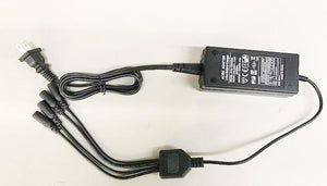#50671 12V 4 Amp Lithium Fast Charger 100-240VAC input 4-charge ports