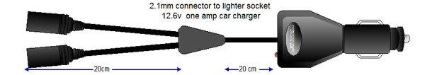 #45531 - 12V Automotive charger for MotionHeat Batteries (Car Charger)